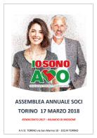 Io sono Avo. Rendiconto e bilancio di missione 2017. Assemblea annuale soci (Torino, 17 marzo 2017) edito da Inspire Communication
