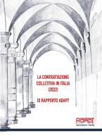 La contrattazione collettiva in Italia (2022). 9° rapporto ADAPT edito da ADAPT University Press