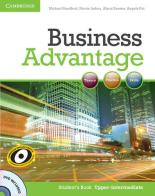 Business Advantage. Level B2 Student's Book. Con DVD-ROM di Marjorie Rosenberg edito da Cambridge
