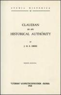 Claudian as an historical authority (1908) di J. H. E. Crees edito da L'Erma di Bretschneider