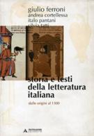 Storia e testi della letteratura italiana vol.1