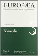 Europea. Journal des Européanistes-Journal of the Europeanists (2002) vol.1 edito da Carocci