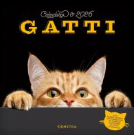 Gatti. Calendario 2026 da parete edito da Demetra