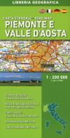 Piemonte e Valle d'Aosta 1:200.000 edito da Libreria Geografica
