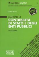 Manuale di contabilità di Stato e degli enti pubblici di Gianni De Luca edito da Edizioni Giuridiche Simone