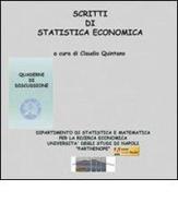 Scritti di statistica economica. CD-ROM vol.14 edito da Liguori