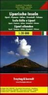 Isole Eolie o Lipari 1:20.000. Carta stradale e turistica. Ediz. multilingue edito da Freytag & Berndt