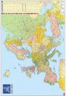 Europa unione europea. Carta geografica amministrativa stradale (carta murale plastificata) edito da Edizioni Cart. Milanesi