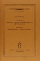 Studi sui «Rerum vulgarium fragmenta» e i «Triumphi» vol.1 di Giuseppe Frasso edito da Antenore