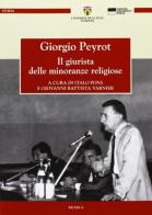 Giorgio Peyrot. Il giurista delle minoranze religiose edito da Genova University Press