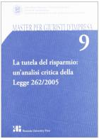 Master per giuristi d'impresa vol.9 edito da Bononia University Press
