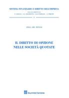 Il diritto di opzione nelle società quotate di Amal Abu Awwad edito da Giuffrè