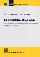 La disciplina delle Srl di Damiano Marinelli, Saverio Sabatini edito da Giappichelli-Linea Professionale