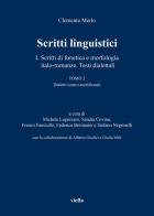Scritti linguistici vol.1.2 di Clemente Merlo edito da Viella