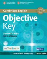 Objective Key. Student's Book with answers. Con CD-ROM di Annette Capel, Wendy Sharp edito da Cambridge University Press