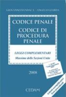 Codice penale, codice di procedura penale di Giovanni Fiandaca, Angelo Giarda edito da CEDAM
