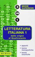 Letteratura italiana vol.1 di Mario Casta edito da Mursia (Gruppo Editoriale)
