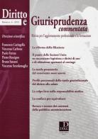 Diritto e giurisprudenza commentata (2013) vol.4 edito da Dike Giuridica