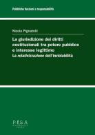La giurisdizione dei diritti costituzionali tra potere pubblico e interesse legittimo: la «relativizzazione» dell'inviolabilità di Nicola Pignatelli edito da Pisa University Press