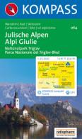 Carta escursionistica n. 064. Austria. Carinzia. Alpi Giulie-Julische Alpen 1:25.000. Adatto a GPS. DVD-ROM digital map. Ediz. bilingue edito da Kompass