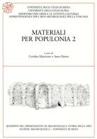 Materiali per Populonia vol.2 edito da All'Insegna del Giglio