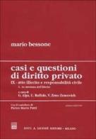 Casi e questioni di diritto privato vol.9.2 di Mario Bessone edito da Giuffrè