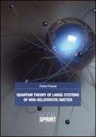 Quantum theory of large systems of non relativistic matter di Fulvio Frisone edito da Booksprint