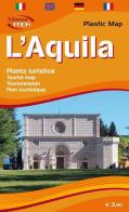 L'Aquila, pianta turistica 1:5.000. Ediz. multilingue edito da Iter Edizioni