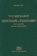 Vocabolario sardo-italiano e italiano-sardo di Giovanni Spano edito da Forni