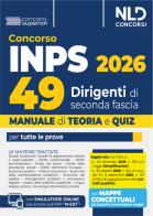 Concorso Inps per 49 dirigenti. Manuale con teoria e quiz 2026 edito da Nld Concorsi