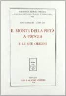 Il monte di Pietà a Pistoia e le sue origini di Ilvo Capecchi, Lucia Gai edito da Olschki