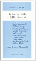 Tendenze della DDR Literatur edito da Mucchi Editore