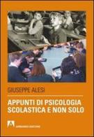 Appunti di psicologia scolastica e non solo di Giuseppe Alesi edito da Armando Editore