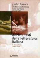 Storia e testi della letteratura italiana vol.8 di Giulio Ferroni edito da Mondadori Università