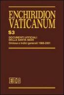 Enchiridion Vaticanum. Supplementum vol.3 edito da EDB