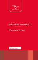 Nonsense e altro di Paolo De Benedetti edito da Morcelliana