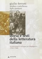 Storia e testi della letteratura italiana vol.10 di Giulio Ferroni edito da Mondadori Università