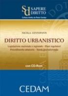 Diritto urbanistico di Nicola Centofanti edito da CEDAM
