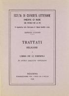 Trattati religiosi (rist. anast.) edito da Forni
