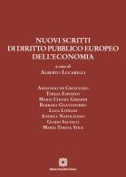 Nuovi scritti di diritto pubblico europeo dell'economia edito da Edizioni Scientifiche Italiane