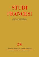 Studi francesi vol.200 edito da Rosenberg & Sellier