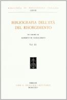 Bibliografia dell'età del Risorgimento in onore di A. M. Ghisalberti vol.3 edito da Olschki