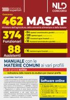 Concorso 462 MASAF. Manuale con le materie comuni ai vari profili edito da Nld Concorsi