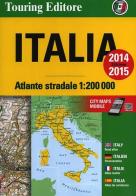 Atlante stradale d'Italia Nord, Centro, Sud 1:200.000 edito da Touring