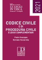 Codice civile e codice di procedura civile e leggi complementari pocket 2021 di Pietro Rescigno, Romano Vaccarella edito da Dike Giuridica