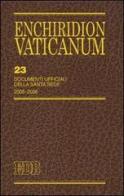 Enchiridon Vaticanum vol.23 edito da EDB