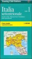 Italia settentrionale 1:400.000 edito da Touring