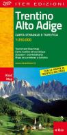 Trentino Alto Adige. Mappa stradale e turistica 1:250.000 edito da Iter Edizioni