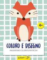 Coloro e disegno. Pregrafismo colorato per piccini. Ediz. illustrata edito da Pulce