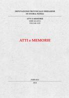 Atti e memorie. Serie IV vol.24 edito da Este Edition